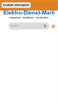 Mobile Screenshot of elektro-dienst-marli.de
